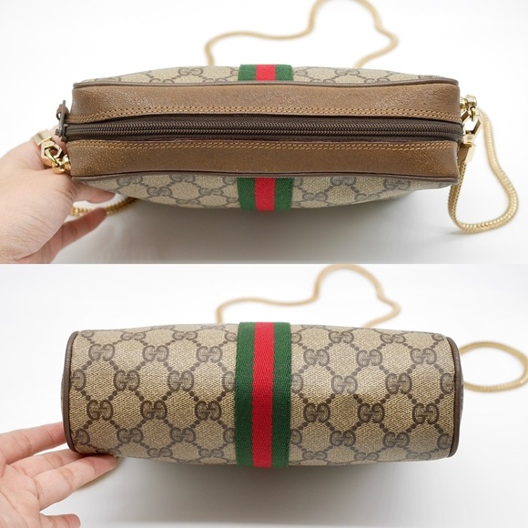 🍓GUCCI Sherryline Web Clutch - Picture 8 of 11
